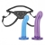 Страпон унисекс Beginners Strap-On с 2 насадками - 15 и 13 см. - Lux Fetish - купить с доставкой в Ногинске