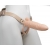 Телесный фаллопротез MEN STYLE с анальным стимулятором - 17,5 см. - LOVETOY (А-Полимер) - купить с доставкой в Ногинске