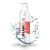 Возбуждающий гель-лубрикант SPLASHGLIDE HOT STIMULATIVE - 330 мл. - Splashglide - купить с доставкой в Ногинске