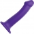 Фиолетовый фаллоимитатор-насадка Strap-On-Me Dildo Dual Density size L - 19 см. - Strap-on-me - купить с доставкой в Ногинске