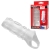 Насадка на пенис с кольцом для мошонки Clear Sensations Enhancer Sex Sleeve - 11,5 см. - XR Brands - в Ногинске купить с доставкой