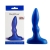 Синий анальный стимулятор Beginners p-spot massager - 11 см. - Lola Games - в Ногинске купить с доставкой
