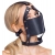 Черный намордник с кляпом-шаром Head Harness With A Gag - Orion - купить с доставкой в Ногинске