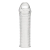 Текстурированная насадка на пенис Clear Textured Penis Enhancing Sleeve Extension - 16,5 см. - BlueLine - в Ногинске купить с доставкой