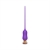 Фиолетовый тонкий стимулятор Nipple Vibrator - 23 см. - I-MOON - купить с доставкой в Ногинске