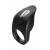 Черное эрекционное виброкольцо Vibro Lust Ring - MALESATION - в Ногинске купить с доставкой