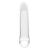 Прозрачная насадка-удлинитель 8.8’’ Extender With Ball Strap - 23,6 см. - Dream Toys - в Ногинске купить с доставкой