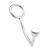 Кольцо на пенис с анальным стимулятором Stainless Steel Anal Hook   Cock Ring - BlueLine - в Ногинске купить с доставкой