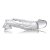 Прозрачная насадка для увеличения члена 2 Inch Clear Extender Sleeve - XR Brands - в Ногинске купить с доставкой
