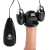 Черная стимулирующая насадка для головки полового члена Multi Speed Vibrating Penis Head Teaser - XR Brands - в Ногинске купить с доставкой
