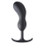 Черный массажер простаты с утяжелителями Premium Silicone Weighted Prostate Plug XL - 20,8 см. - XR Brands - в Ногинске купить с доставкой