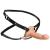 Телесный полый страпон на черных регулируемых ремешках 2’’ Erection Smooth Silicone Penis Sheath - XR Brands - купить с доставкой в Ногинске