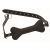 Черный кляп в форме косточки Hound Adjustable Dog Bone Gag - XR Brands - купить с доставкой в Ногинске