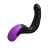 Черно-фиолетовый вибромассажёр простаты Hyper-Pulse P-Spot Massager - Pipedream - в Ногинске купить с доставкой