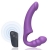 Фиолетовый безремневой страпон Straples Strap-On Dildo - Erokay - купить с доставкой в Ногинске
