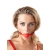 Силиконовый кляп-шар на чёрных ремешках Red Gag silicone - Orion - купить с доставкой в Ногинске