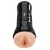 Телесный мастурбатор-вагина в черной колбе Super Luscious Lips XXL - Pipedream - в Ногинске купить с доставкой