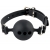 Силиконовый кляп-шар с отверстиями для дыхания Silicone Breathable Ball Gag Small - Pipedream - купить с доставкой в Ногинске