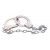 Наручники из металла с длинной цепочкой CHROME HANDCUFFS METAL HANDCUFFS W. KEY - NMC - купить с доставкой в Ногинске