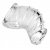 Насадка для ограничения эрекции Detained Soft Body Chastity Cage - XR Brands - купить с доставкой в Ногинске