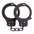 Чёрные наручники из листового металла BONDX METAL CUFFS BLACK - Dream Toys - купить с доставкой в Ногинске