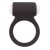 Чёрное эрекционное виброкольцо LIT-UP SILICONE STIMU RING 3 BLACK - Dream Toys - в Ногинске купить с доставкой