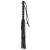 Чёрная мини-плеть из резины Rubber Mini Whip - 22 см. - Blush Novelties - купить с доставкой в Ногинске