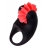 Чёрно-красное эрекционное виброкольцо Erotist - Erotist Adult Toys - в Ногинске купить с доставкой