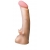 Телесная насадка REAL Standard с усиками на основании - 19 см. - LOVETOY (А-Полимер) - купить с доставкой в Ногинске