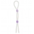 Прозрачное эрекционное кольцо-лассо SILICONE LASSO COCK RING DUAL BEADS - NMC - в Ногинске купить с доставкой