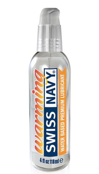 Разогревающий лубрикант на водной основе Swiss Navy Warming Lube - 118 мл. - Swiss navy - купить с доставкой в Ногинске