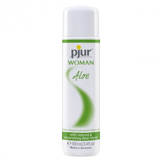 Лубрикант на водной основе pjur WOMAN Aloe - 100 мл. - Pjur - купить с доставкой в Ногинске