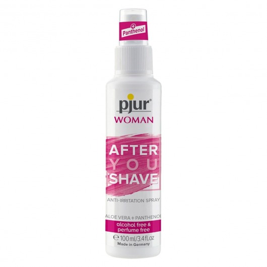 Спрей после бритья pjur WOMAN After You Shave Spray - 100 мл. - Pjur - купить с доставкой в Ногинске