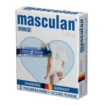 Ультратонкие презервативы Masculan Ultra Fine с обильной смазкой - 3 шт. - Masculan - купить с доставкой в Ногинске