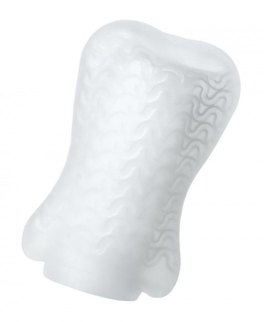 Белый мастурбатор A-Toys Pocket Wavy - A-toys - в Ногинске купить с доставкой