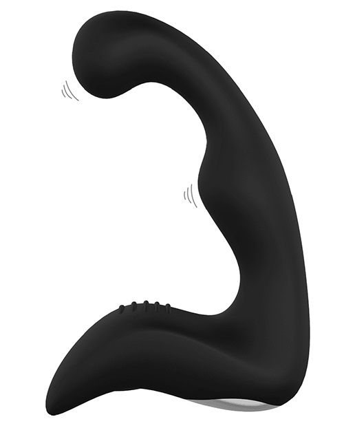 Чёрный перезаряжаемый массажёр простаты BOOTY PLEASER - Dream Toys - в Ногинске купить с доставкой