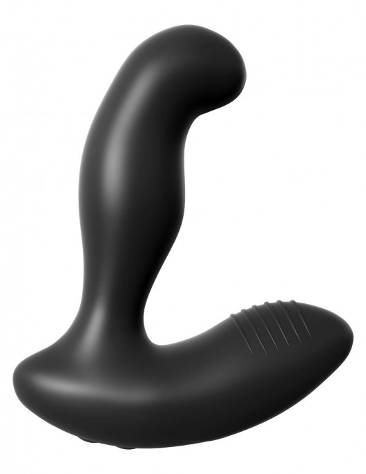 Черный массажер простаты Electro Stim Prostate Vibe с электростимуляцией - 13,3 см. - Pipedream - купить с доставкой в Ногинске