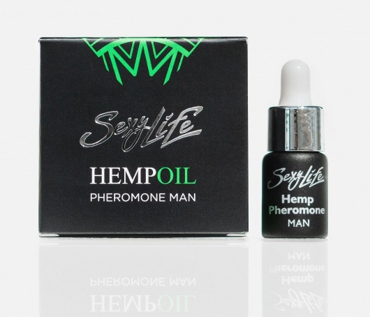 Мужские духи с феромонами Sexy Life HEMPOIL man - 5 мл. -  - Магазин феромонов в Ногинске