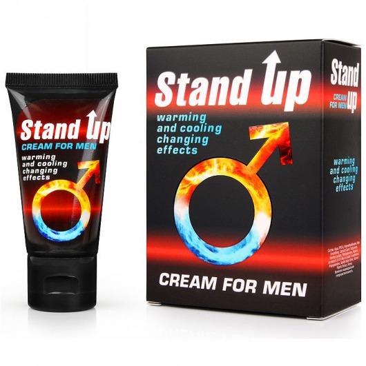 Возбуждающий крем для мужчин Stand Up - 25 гр. - Биоритм - купить с доставкой в Ногинске
