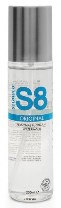 Универсальный лубрикант на водной основе S8 Original Lubricant - 250 мл. - Stimul8 - купить с доставкой в Ногинске