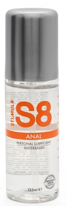 Анальная смазка на водной основе S8 Anal Lube - 125 мл. - Stimul8 - купить с доставкой в Ногинске