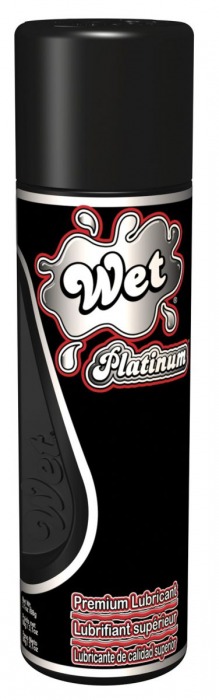 Гель-лубрикант на силиконовой основе Wet Platinum - 93 мл. - Wet International Inc. - купить с доставкой в Ногинске