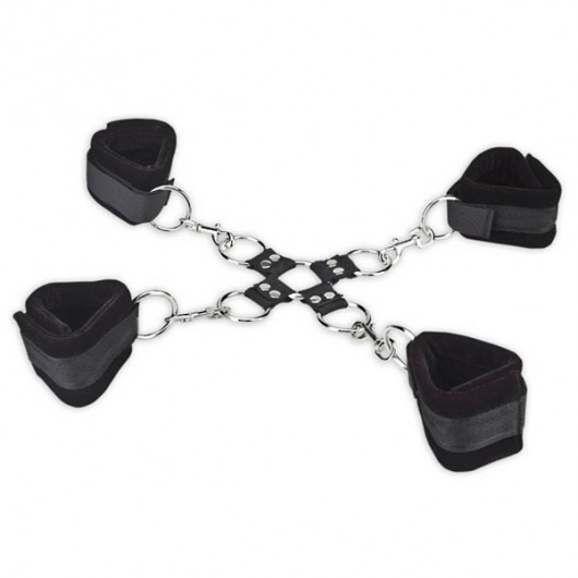 Комплект для сковывания из 5 предметов - Lux Fetish - купить с доставкой в Ногинске
