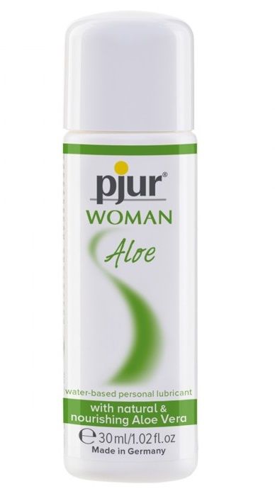 Лубрикант на водной основе pjur WOMAN Aloe - 30 мл. - Pjur - купить с доставкой в Ногинске