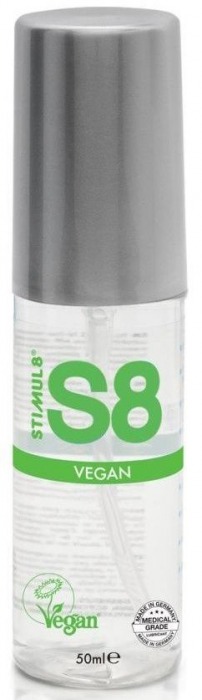Веганский лубрикант на водной основе S8 Vegan Lube - 50 мл. - Stimul8 - купить с доставкой в Ногинске