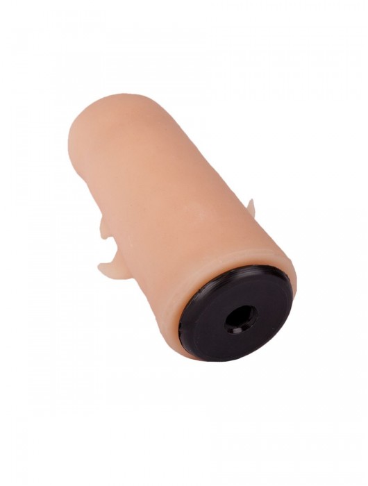 Черный пояс-трусики с двумя насадками  Экзотик-Sara  - 16,5 и 11 см. - LOVETOY (А-Полимер) - купить с доставкой в Ногинске