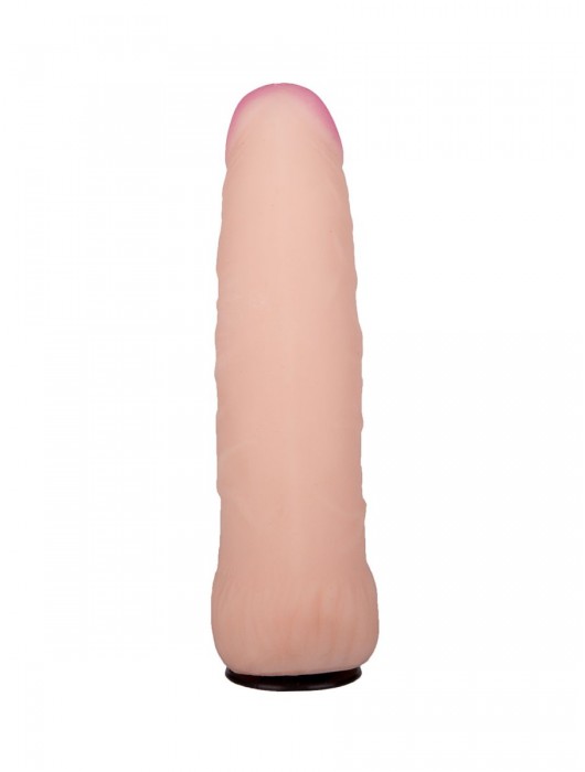 Черный пояс-трусики с двумя насадками  Экзотик-Sara  - 16,5 и 11 см. - LOVETOY (А-Полимер) - купить с доставкой в Ногинске