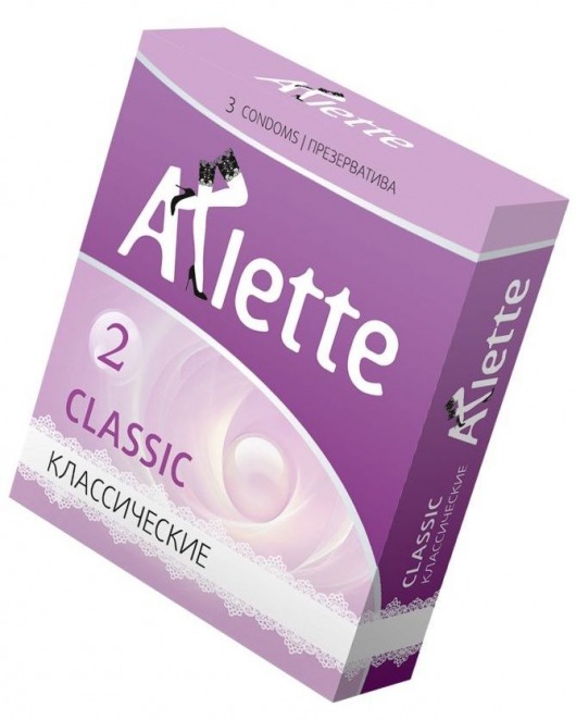 Классические презервативы Arlette Classic - 3 шт. - Arlette - купить с доставкой в Ногинске