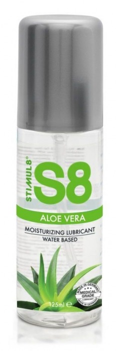 Лубрикант на водной основе S8 Aloe Vera Lube - 125 мл. - Stimul8 - купить с доставкой в Ногинске
