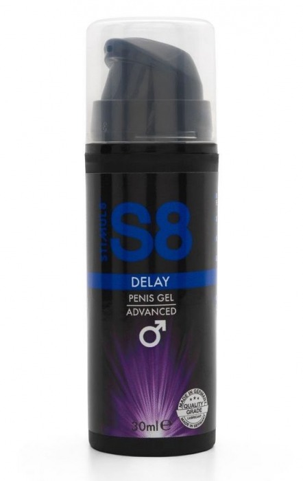 Пролонгирующий гель для мужчин S8 Delay Gel - 30 мл. - Stimul8 - купить с доставкой в Ногинске